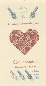 Alice and Co - Coeur Patch II