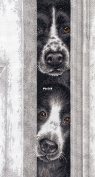 Dimensions 70-35400 Peeking Pups