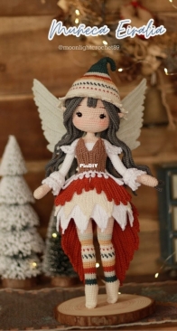 Moonlight Crochet - MoonlightCrochet89 - Nguyet Vu Thi / Nguyệt Vũ Thị - Eiralia Doll - Muñeca Eiralia - Spanish