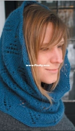 Classic Elite Yarns Fresco Basket Whip Cowl by Cecily Glowik MacDonald