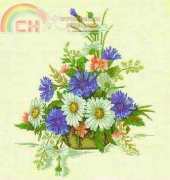 RTO R129 Bowl of Wildflowers