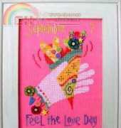Just Another Button Company JABC 7962 - Feel the Love - September