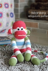 Craft Passion - Joanne Loh - Sock Monkey Amigurumi - Hungarian - Translated - Free
