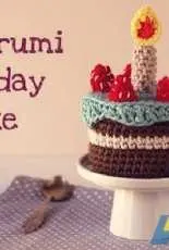 Lucia Lanukas - Amigurumi Birthday Cake - English - Spanish - German - Free