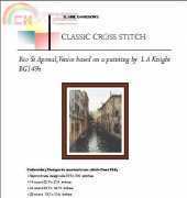 Classic Cross Stitch BG149 Rio At aponal Venice