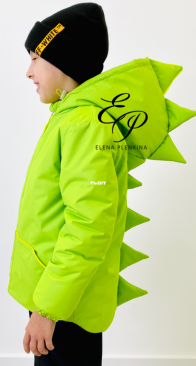 Elena Plenkina - Jacket Dino winter - Куртка Дино зима  - Russian - Free