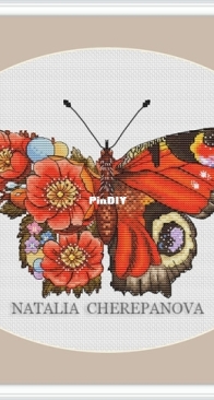 Red Butterfly by Natalia Cherepanova SAGA