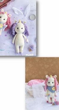 Crochet Friends Lab - Tatyana/Tatiana Kostochenkova - Polly the Unicorn -   Единорожке  Полли -   Russian