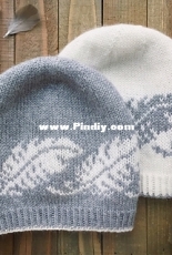 Featherlight Beanie by Erica Heusser