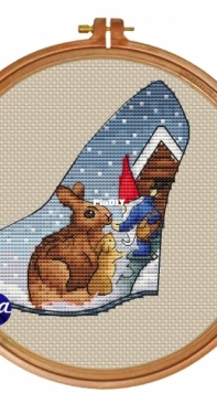Xstitch Tower - Shoe 2 by Eva Lermontov
