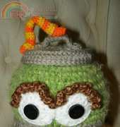 Grouch In A Can Hat by Yarn Artists