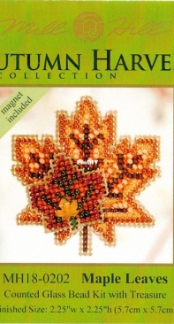Mill Hill - Autumn Harvest Collection MH18-0202 Maple Leaves XSD