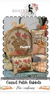 Quaint Rose Needlearts - Carrot Patch Rabbits