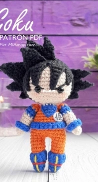 MiAmigurumi - Mia Amigurumi - Daniela - Goku - Spanish