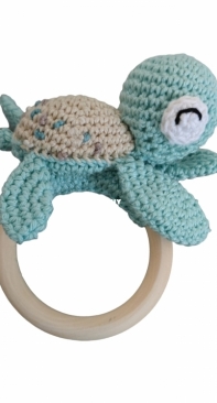 Baby rattle turtle