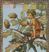 Cross Stitch Addicts - Acorn Fairy