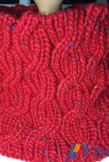 Four Section Cable Cowl by Julie Tootill-Free