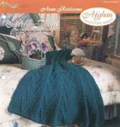 The Needlecraft Shop 932030 Aran Heirlooms - Arrow Points Afghan by Lou Ann Millsaps 1993
