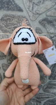 my latest creation pink Elephant