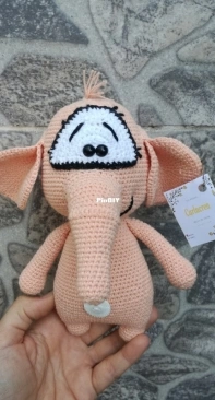 my latest creation pink Elephant