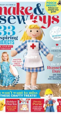 Make and Sew Toys - Issue 22 - February 2023