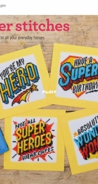 Uplifting Messages - Super Stitches by Emma Congdon from The World of Cross Stitching TWOCS 341 PCS + XSD