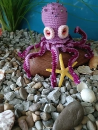 Octopus for my crochet Aquarium project