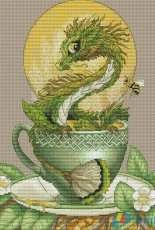 Tea Dragon by Nadezhda Kazarina (Nadi)