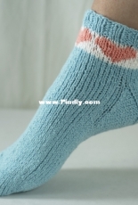 I Heart Fixation Socks by Julie Gaddy-Free