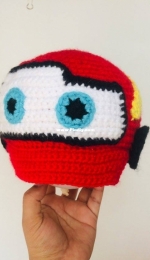 Crochet hat cars