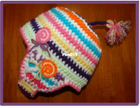 A Crocheted Simplicity - Jennifer Pionk - Lollipop Dreamz Hat - Free