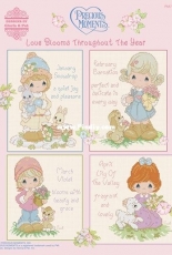 Gloria & Pat Precious Moments PM75 - Love Blooms Throughout the Year
