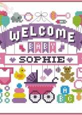Oh Baby Boy and Girl by Emma Congdon from Cross Stitch Collection 252 XSD