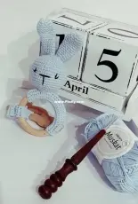 bunny teether ring