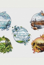 Elements of the Earth by Ksenia Glushkova / by Ксю
