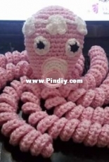 Pink octopus