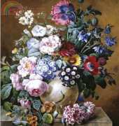 Golden Kite  2427 A Vase of Flowers (medium)