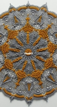 Galyna Borysova - Галина Борисова - Anthonya Doily - Салфетка Anthonya - Russian