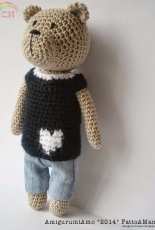 Amigurumi Amo - Maddalena Tinazzi - Sweet Honey Bear Amigurumi Pattern- Italian - Free