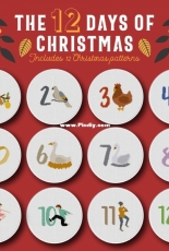 Daily Cross Stitch - 12 Days Of Christmas