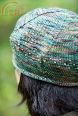 Koigu Beaded Beret - Churchmouse Classics - Churchmouse Yarns and Teas