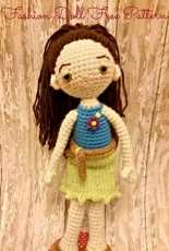 Two Little Cs Blog-Chassity Oquendo-Fashion Doll Amigurumi - Turkish Translated - Free