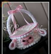 A Crocheted Simplicity - Jennifer Pionk - Lily or Lyle the Lamb Basket