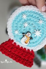 Repeat Crafter Me - Sarah Zimmerman - Snow Globe Ornament - Free