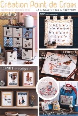 Creation Point de Croix Issue 78 September - October 2019