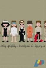 weelittlestitches - holly golightly breakfast at tiffanys