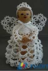 Tatting - Christmas Angel 2011 by Jennifer Williams - Free