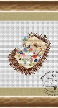 Hedgehog-Happiness Small Things by Victoria Ivchenko / Viktoriya Ivchenko