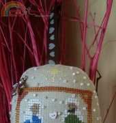 my version BC Nativity Globe