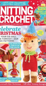 Lets Get Crafting Knitting & Crochet Issue 135/ 2021